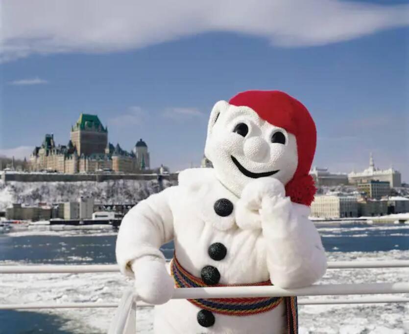 Good Vibes Only -Modern And Spacious 2 Bedroom Condo 4 Beds Free Parking, Gym Québec Exterior foto